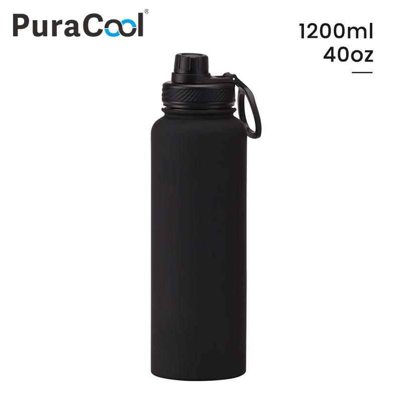 Name Sports Equipment - 푸라쿨 40온스(1200ml) 스테인리스 스틸 스포츠 물병,