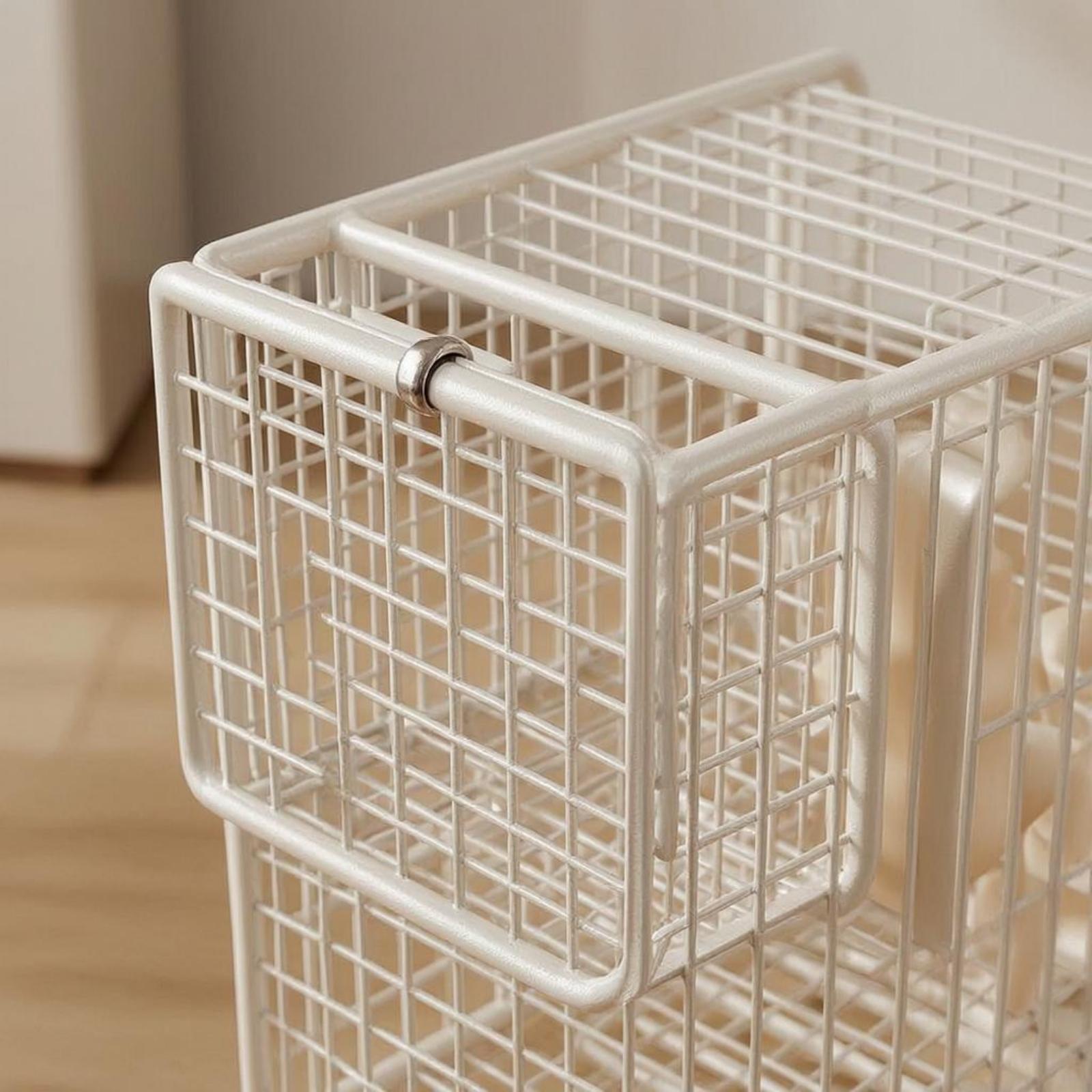 Sports Equipment Home - 다용도 금속 와이어 수납 카트 (스포츠