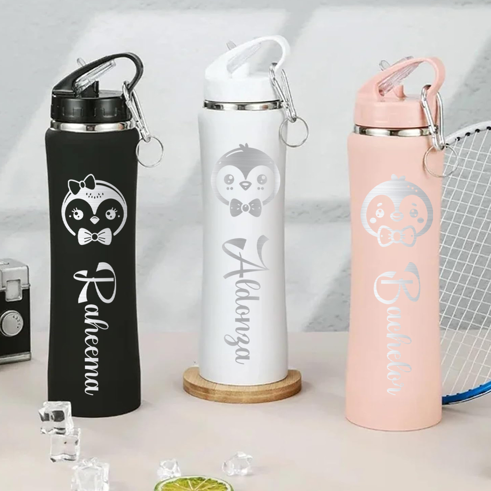 1PC 맞춤형 스테인레스 스틸 물병, 맞춤 이름 및 만 - Name Sports Equipment 리뷰 및 가격
