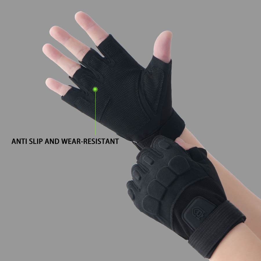 사냥 훈련 장갑 반 손가락 장갑 통기성 미끄럼 방지 장 - Name Sports Equipment 리뷰 및 가격