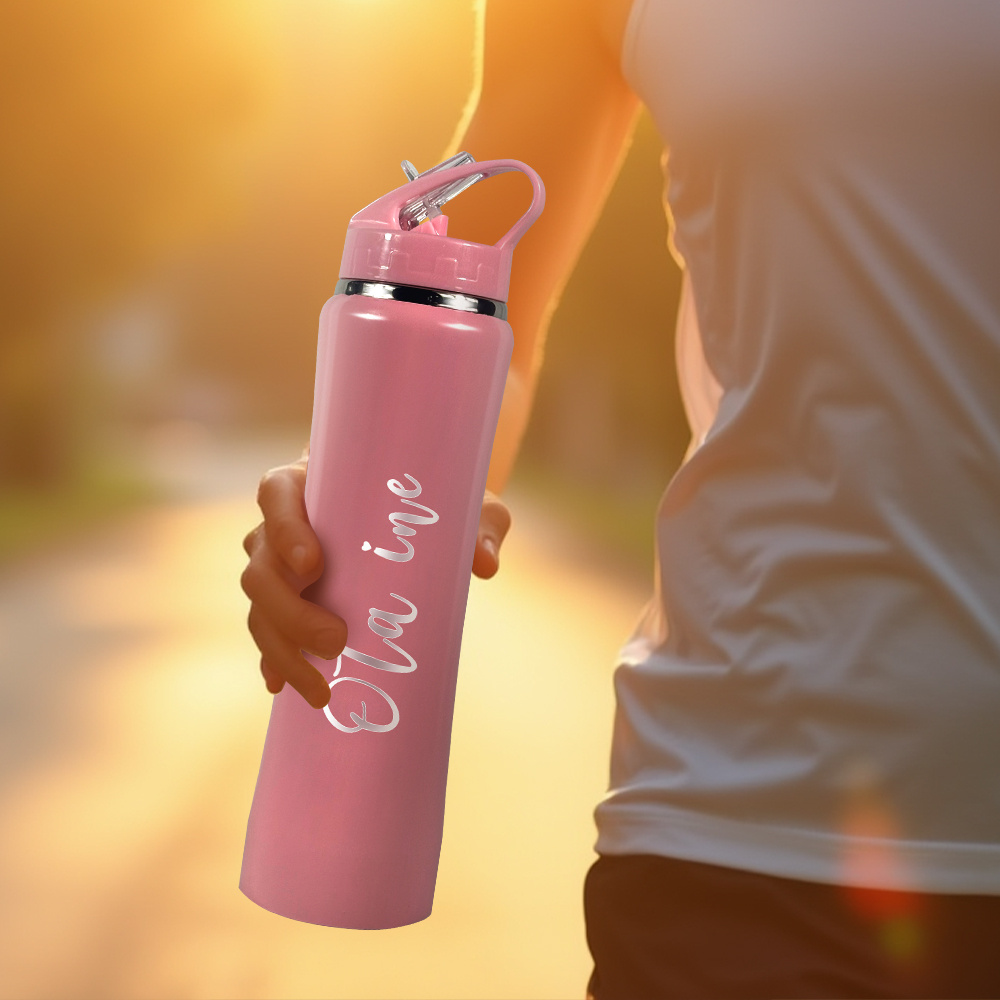 개인 맞춤 이름 레터링 빨대 물병, 맞춤 제작 스테인리 - Name Sports Equipment 리뷰 및 가격