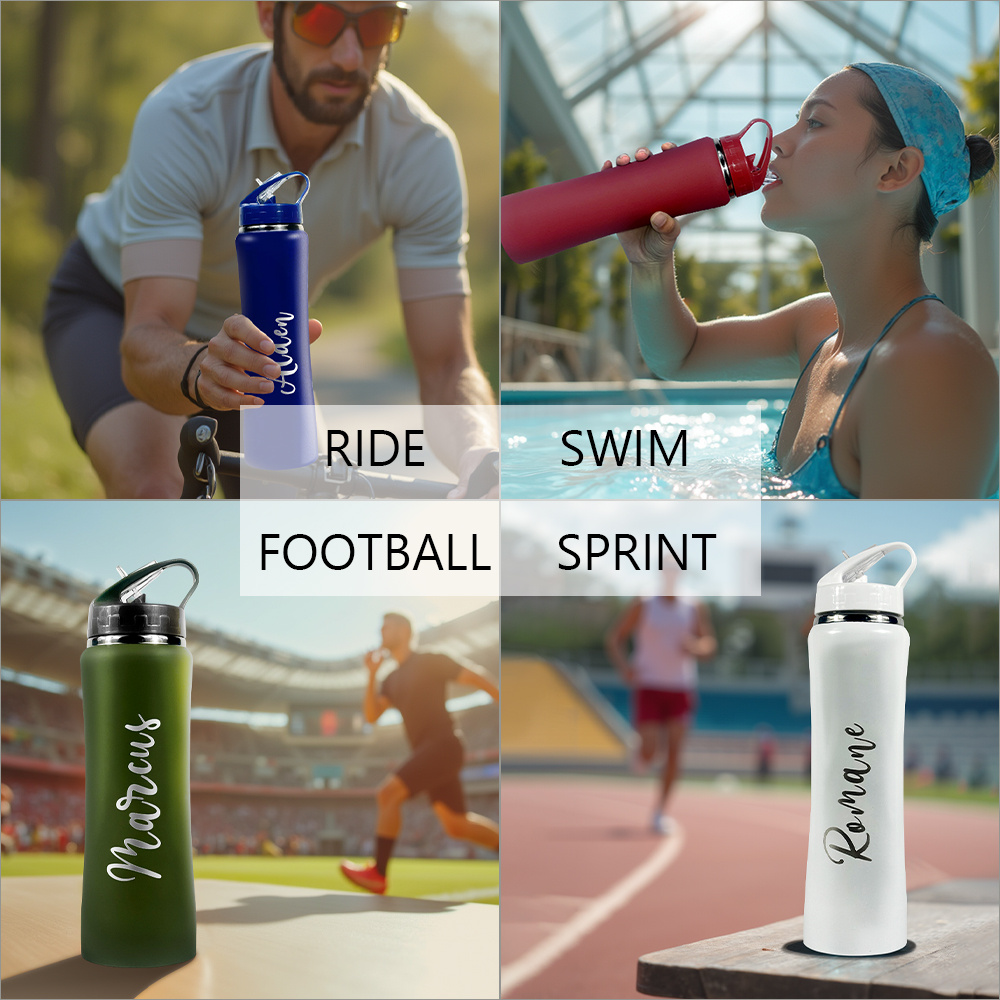 개인 맞춤 이름 레터링 빨대 물병, 맞춤 제작 스테인리 - Name Sports Equipment 리뷰 및 가격