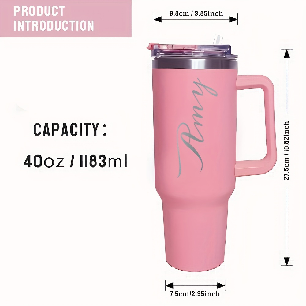 맞춤 이름 40온스 물병 생일 선물용 개인 맞춤형 텀블 - Name Sports Equipment 리뷰 및 가격