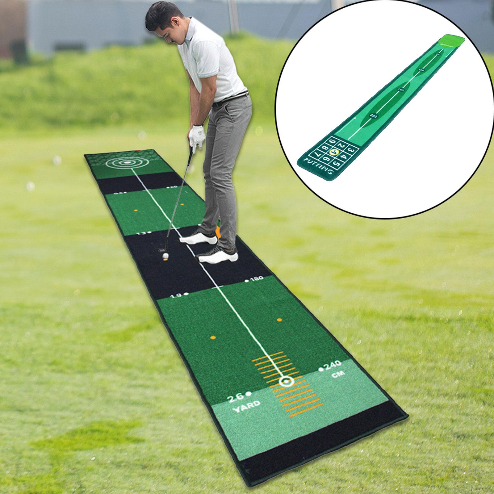 골프 퍼팅 실내 골프 타격 매트 녹색 매트 골프 연습  - Golf Putting Mat 리뷰 및 가격
